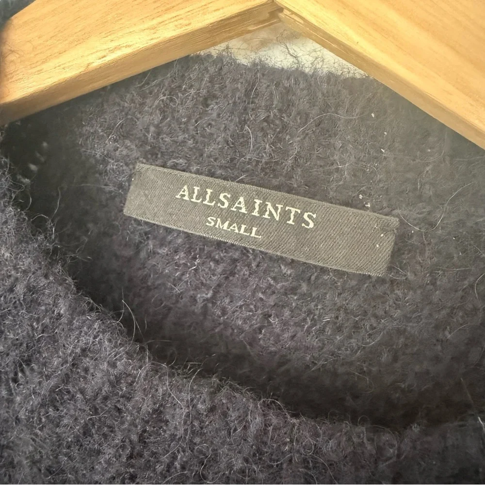 All Saints Selena Asymmetric Sweater, Alpaca Wool - Picture 13 of 16